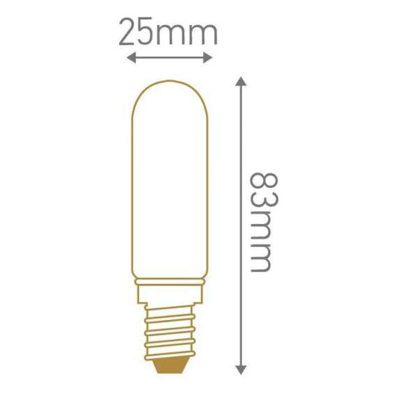 Girard sudron lamp tube for household appliances incan. 25w e14 2750k 130lm