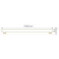 Girard sudron tube lateral led s14s 1000mm 16w 2700k 1400lm