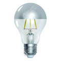 Girard sudron standard a60 led filament "calotte argentée" 6w e27 2700k 750lm dim.