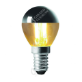 Girard sudron spherical g45 led filament "calotte argentée" 4w e14 2700k 350lm dim.