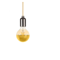 Girard sudron globe d95 filament led "calotte dorée" 8w e27 2700k 950lm dim.