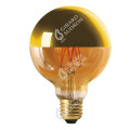 Girard sudron globe d95 filament led "calotte dorée" 8w e27 2700k 950lm dim.