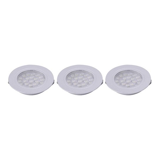 Enir kit spots led 3x1,6w 4500k 12v conv+fich
