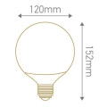 Girard sudron globe d120 led 330° 20w e27 2700k 1500lm