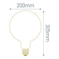 Girard sudron globe g200 led strip 1,5w e27 rgb cl.