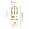 Girard sudron specific led g9 silicone 3w 3000k 220lm dim.