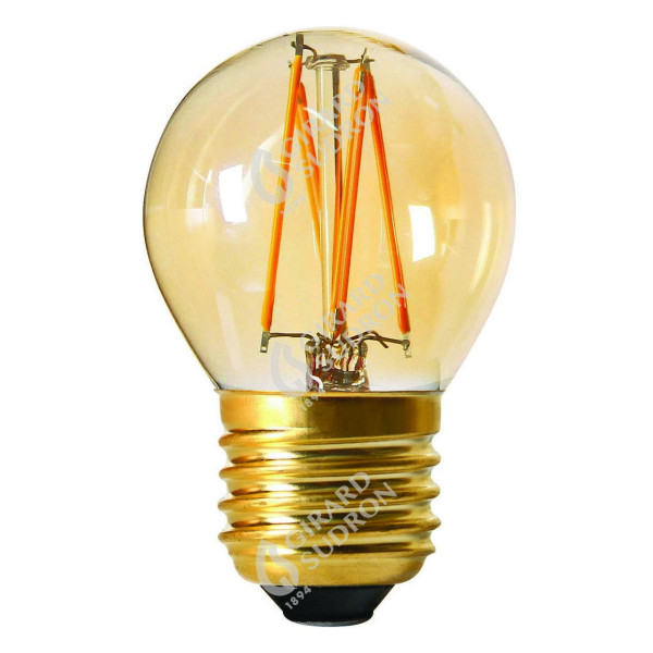 Girard sudron sphérique filament led 4w ambre 2200k dimmable