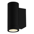 Girard sudron capella - applique murale vers le haut et le bas Ø65x160 gu10 2x11w max. noir