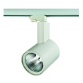 Girard sudron mimas - projecteur sur rail led Ø130x284 42w 3000k 3600lm 36° blanc