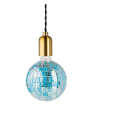 Vis versa ampoule led mosaique bleue e27