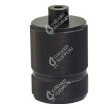 Girard sudron douille micro filetée e27 acier noir métallisé