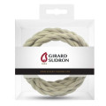 Girard sudron cable torsadé blanc cassé