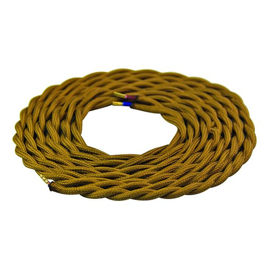 Girard sudron cable torsadé viel or
