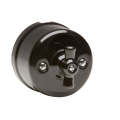 Retroindus switch porcelain surface mounted black