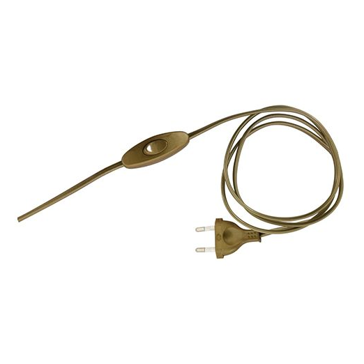 Girard sudron cordon 2x0.75 l.2m or avec inter