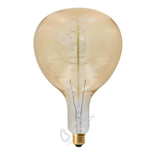 Girard sudron lampe poire r180 filament me?tallique spirale? 24w e27 2000k ambre
