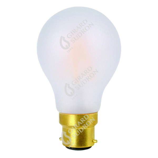 Girard sudron standard a60 led filament 8w b22 2700k 780lm dim. mat.