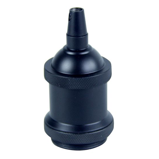 Girard sudron douille e27 aluminium ø50mm h.72mm noir mat