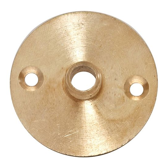 Raccord à Plaque 2 Trous M10 Diamètre 40 mm Laiton Girard Sudron