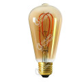 Girard sudron led loops filament edison 5w e27 2000k 260lm amb.