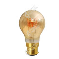 Girard sudron standard a60 filament led torsadée 3w b22 100lm dim. ambre