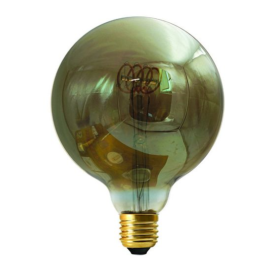 Lampe globe smoky Girard sudron 4w e27 dimmable