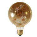Girard sudron globe g125 filament led twisted 4w e27 2000k 200lm dim. smoky