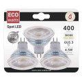 Girard sudron ecowatts - lot de 3 spots mr16 gu5,3 4,5w 3000k 36° - nacré effet dichroique