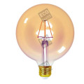 Girard sudron ecowatts - globe led e27 vintage 4w ambré blister