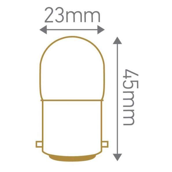 Girard sudron lamp tube b3 incan. 15w b22 2750k 110lm - Girard Sudron - 13100