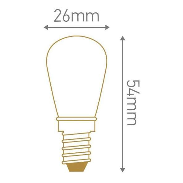 Girard sudron lamp "poire" incan. 15w e14 2750k 110lm