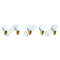 Girard sudron lot 5 spheriques led ip44 e27 1w blanc