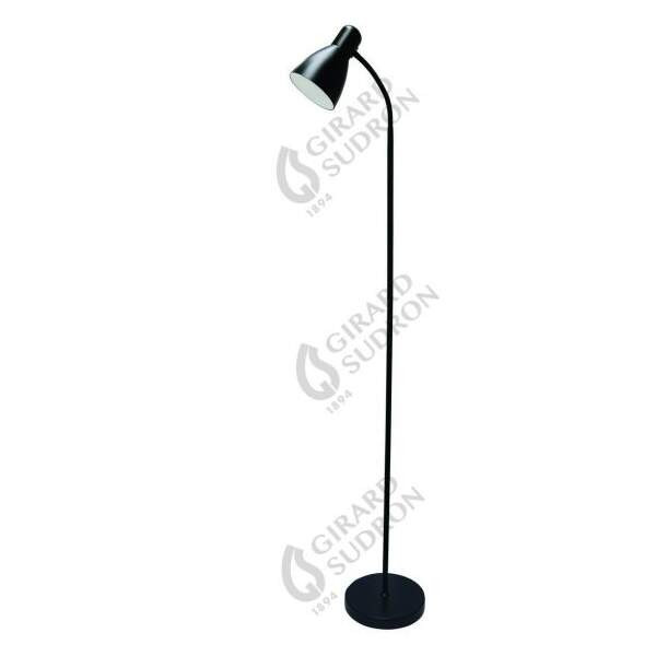 Girard sudron elara - lampadaire avec variateur à pied Ø230x1630 e27 60w max 120° noir
