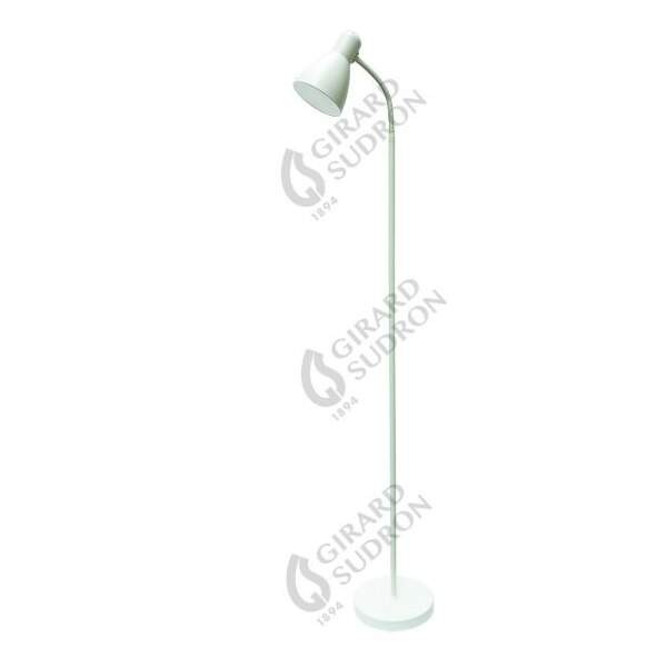 Girard sudron elara - lampadaire avec variateur à pied Ø230x1630 e27 60w max 120° blanc
