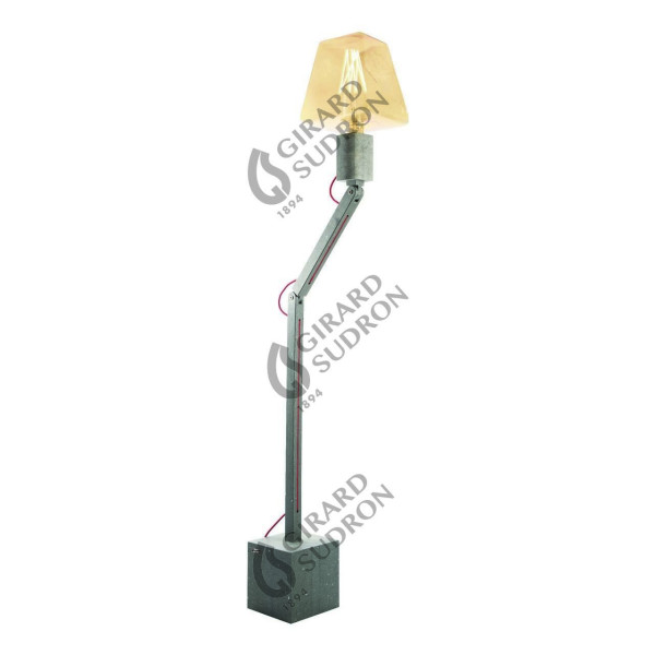Lampadaire articul sur pied en polyal design by fabrice peltier