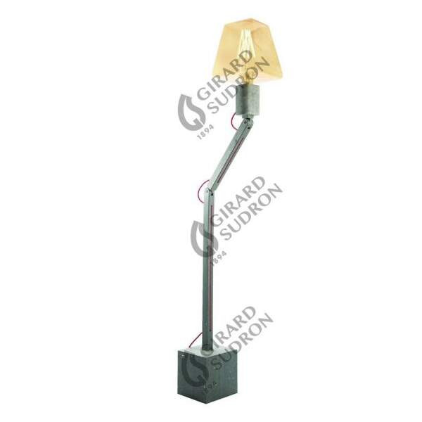 Lampadaire articul sur pied en polyal design by fabrice peltier