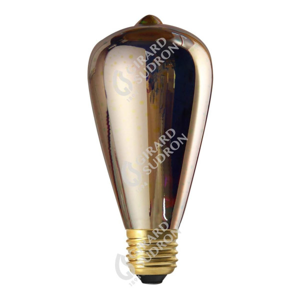 Girard sudron edison led cosmos 3d 4w e27 non dim. - argent
