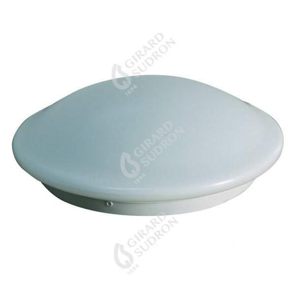 Girard sudron dome - plafonnier led Ø350x115 18w 4000k 1500lm 120° avec détecteur de présence blanc