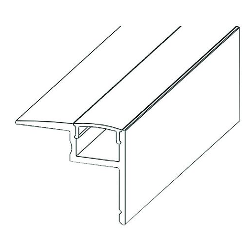Girard sudron profilé aluminium spécial plafond 36.2x31.1 clair