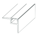 Girard sudron profilé aluminium spécial plafond 36.2x31.1 clair