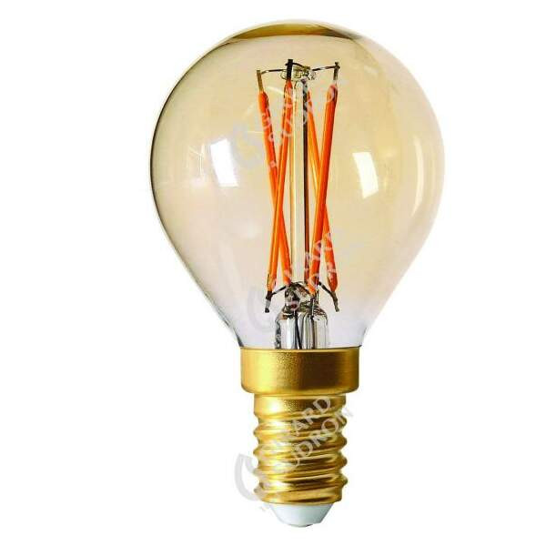 Girard sudron sphérique g45 e14 4w dimmable en 2200 k ambrée
