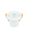 Spot led orientable plast d87mm h65mm ip65 6w 3000k 550lm dim classii