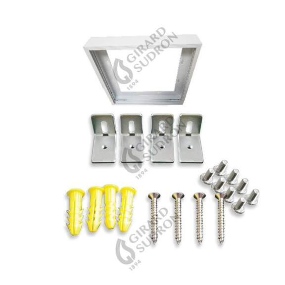 Girard sudron Cadre pour montage en saillie Dalle LED 600x600 avec accessoires inclus
