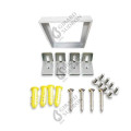 Girard sudron Cadre pour montage en saillie Dalle LED 600x600 avec accessoires inclus