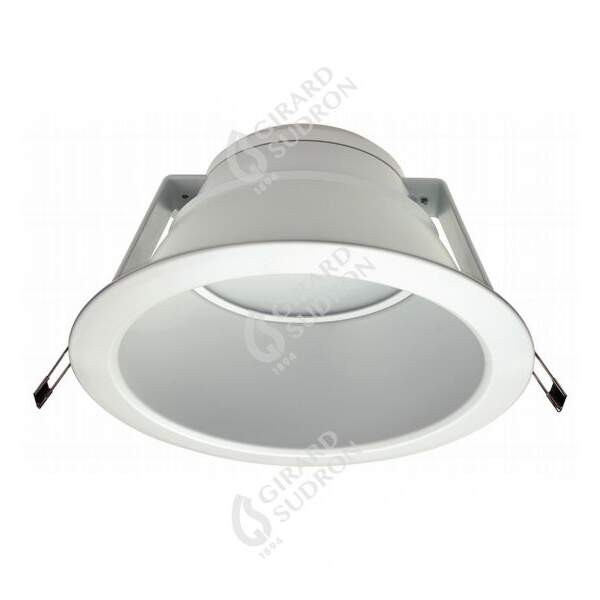 Girard sudron ymir - spot encastré led Ø205x120 enc.Ø180 15w 3000k 1050lm 80° blanc