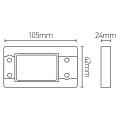 Girard sudron convertisseur pour dalle led 105x42x24 12w triac dim