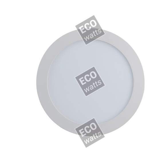 Girard sudron kili - ecowatts - luminaire encastré led Ø120x25 enc.Ø108 6w 4000k 440lm 110° blanc