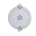 Girard sudron kili - ecowatts - luminaire encastré led Ø120x25 enc.Ø108 6w 4000k 440lm 110° blanc