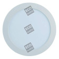 Girard sudron kili - ecowatts - luminaire encastré led Ø225x25 enc.Ø207 18w 4000k 1320lm 110° blanc