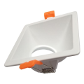 Girard sudron encastr. 95*95mm cut.85*85mm blanc pour module downlight à visser 10w